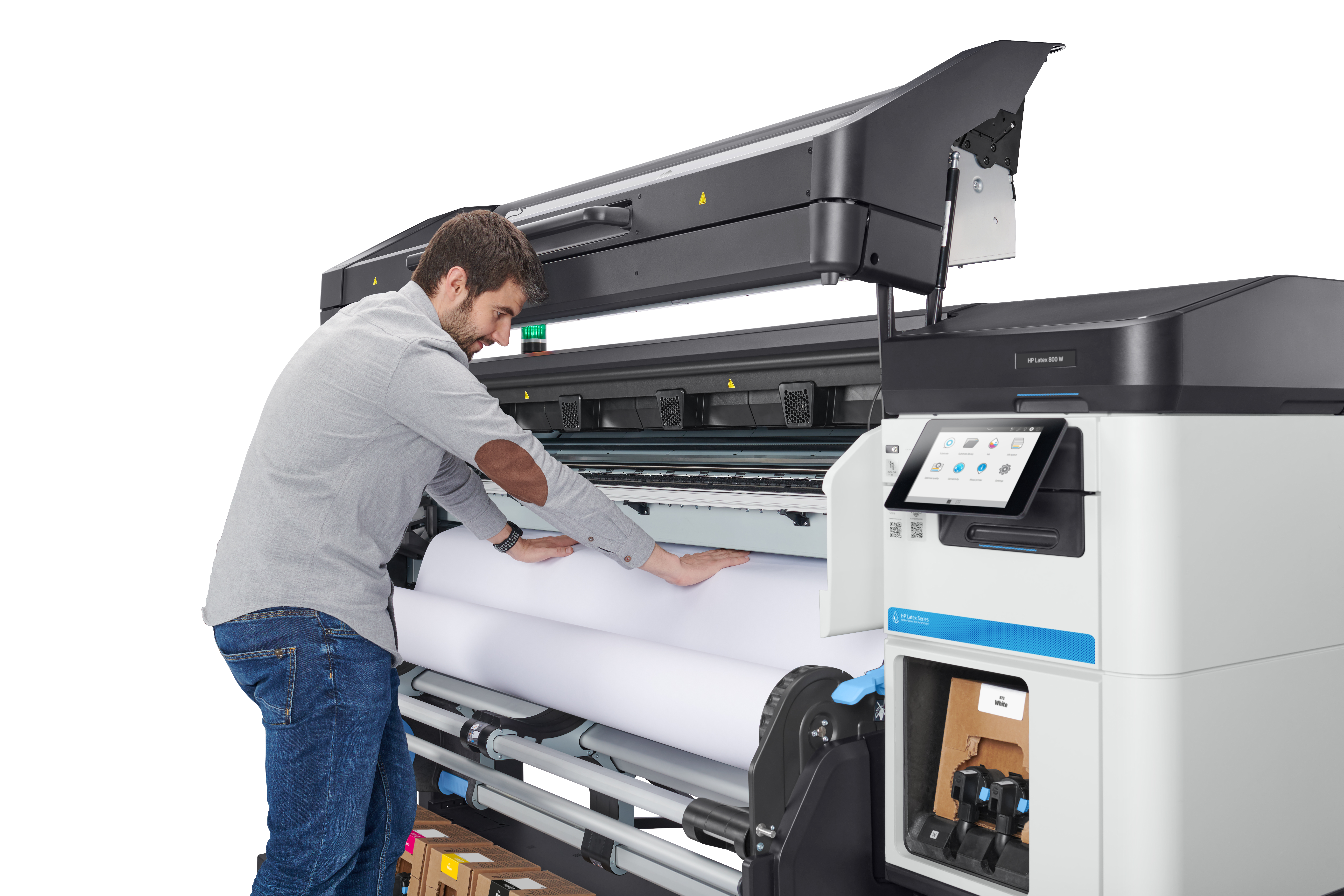 HP Latex 800 White-Printer