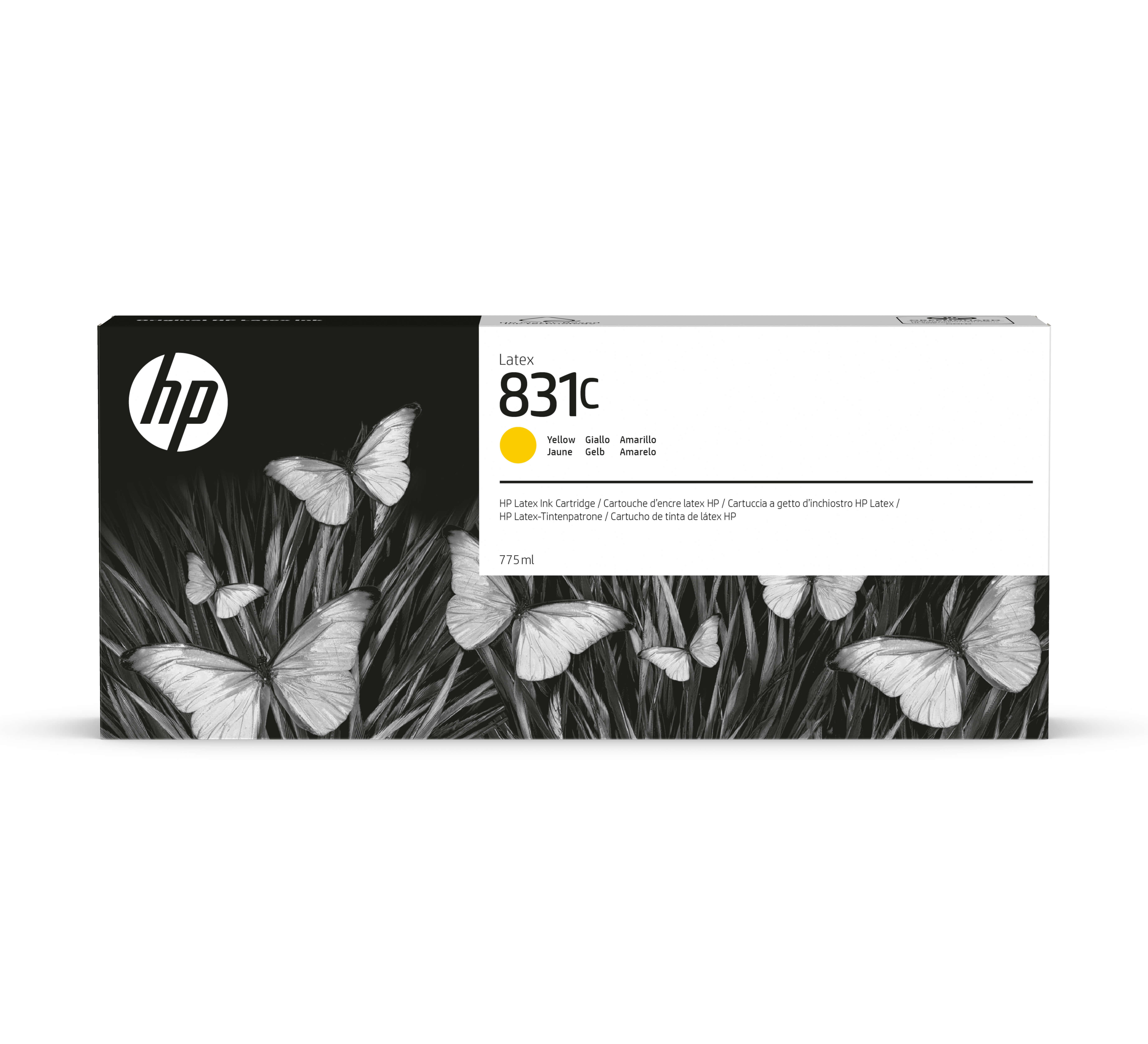 HP 831C Latex Tinte gelb - 775 ml