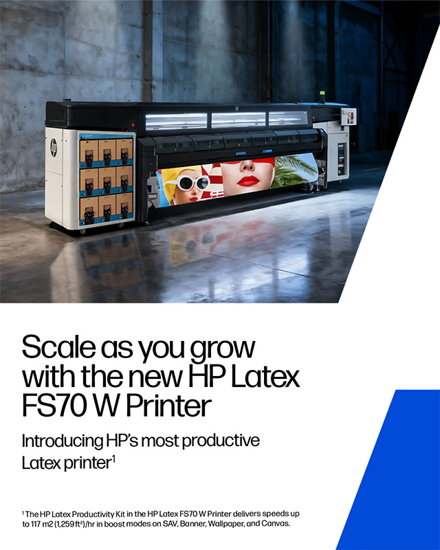 HP Latex FS70 W Printer