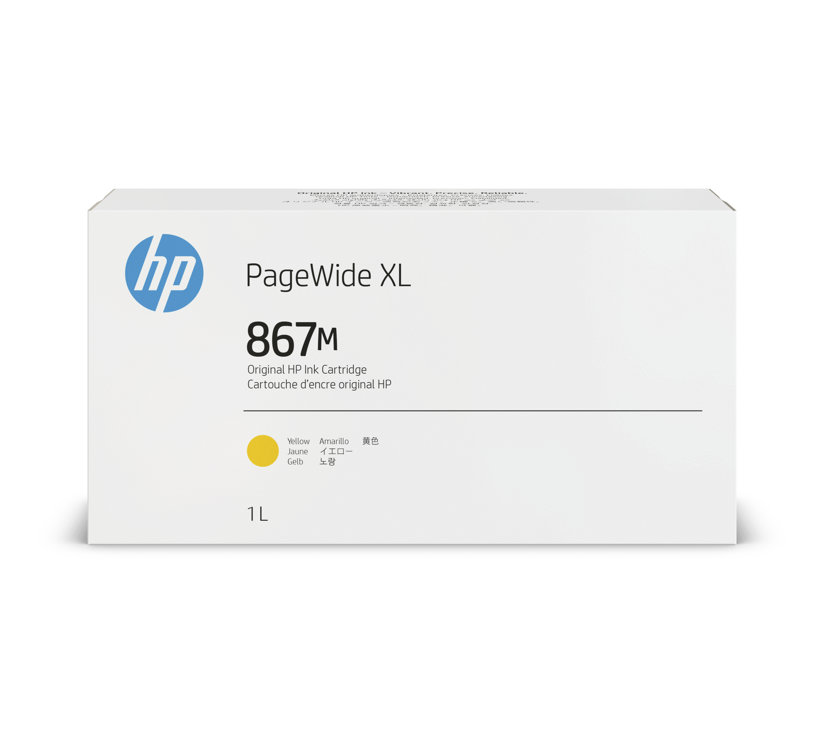 HP 878M  PageWide Tinte gelb - 1000 ml