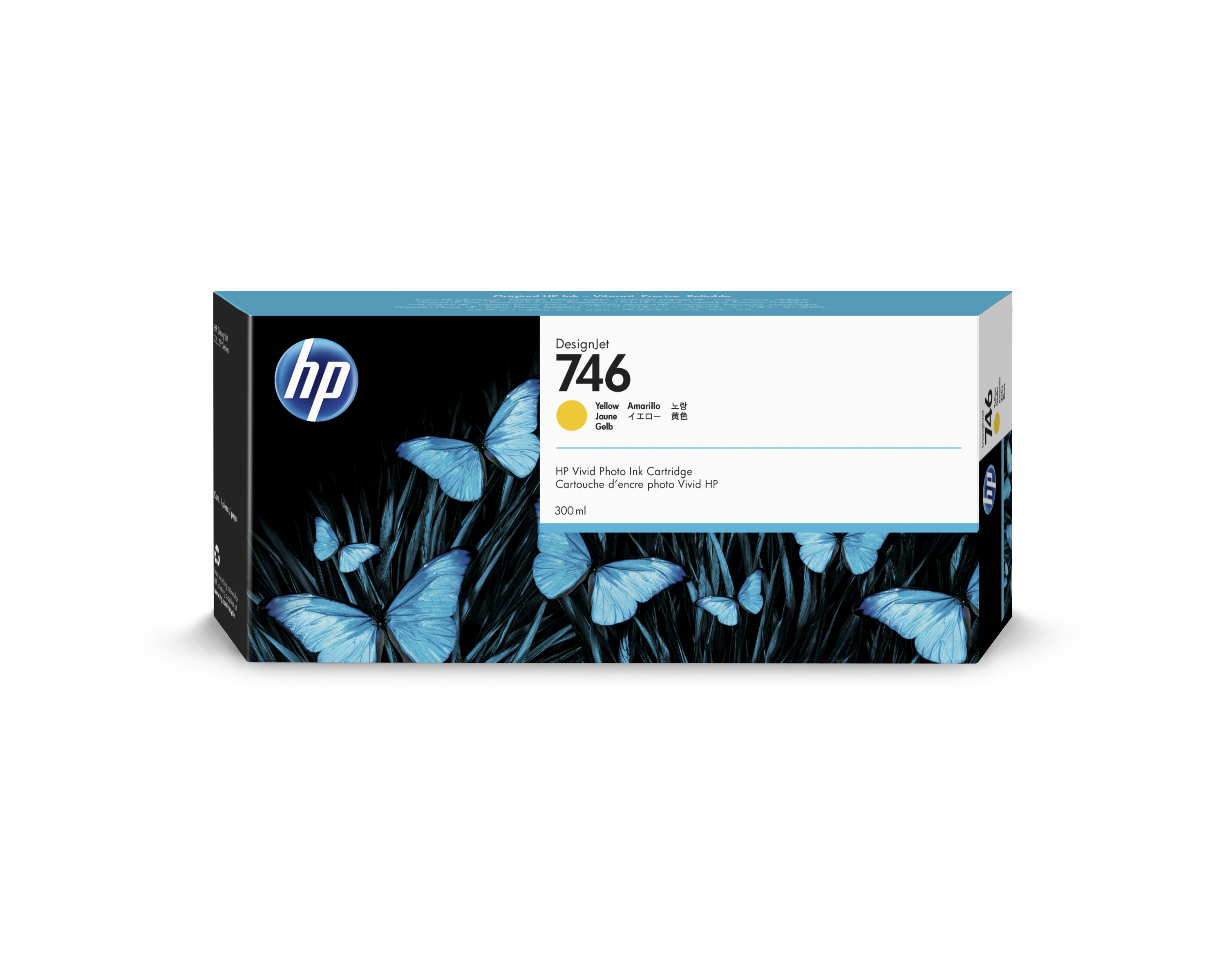 HP 746 Original Tinte gelb - 300 ml