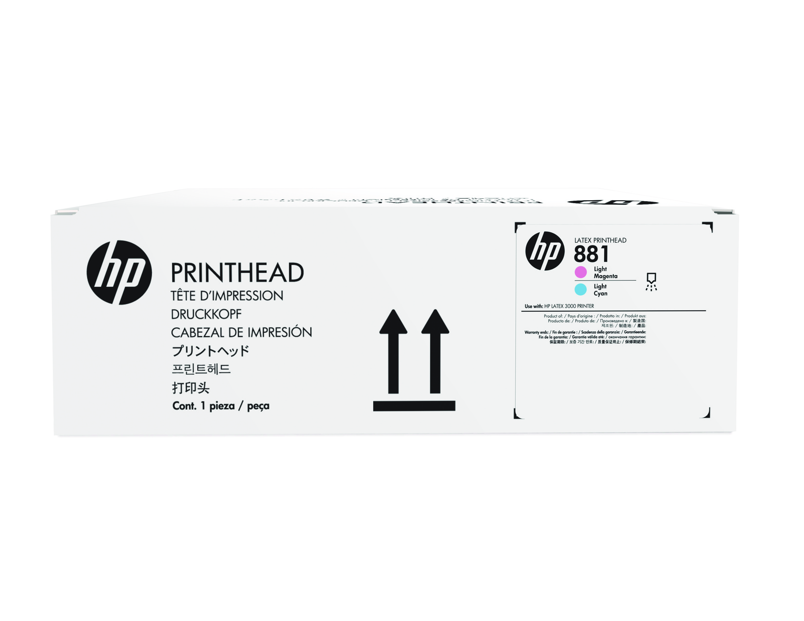 HP 881 Original Druckkopf hell cyan / hell magenta HP 881 Original Druckkopf hell cyan / hell magenta