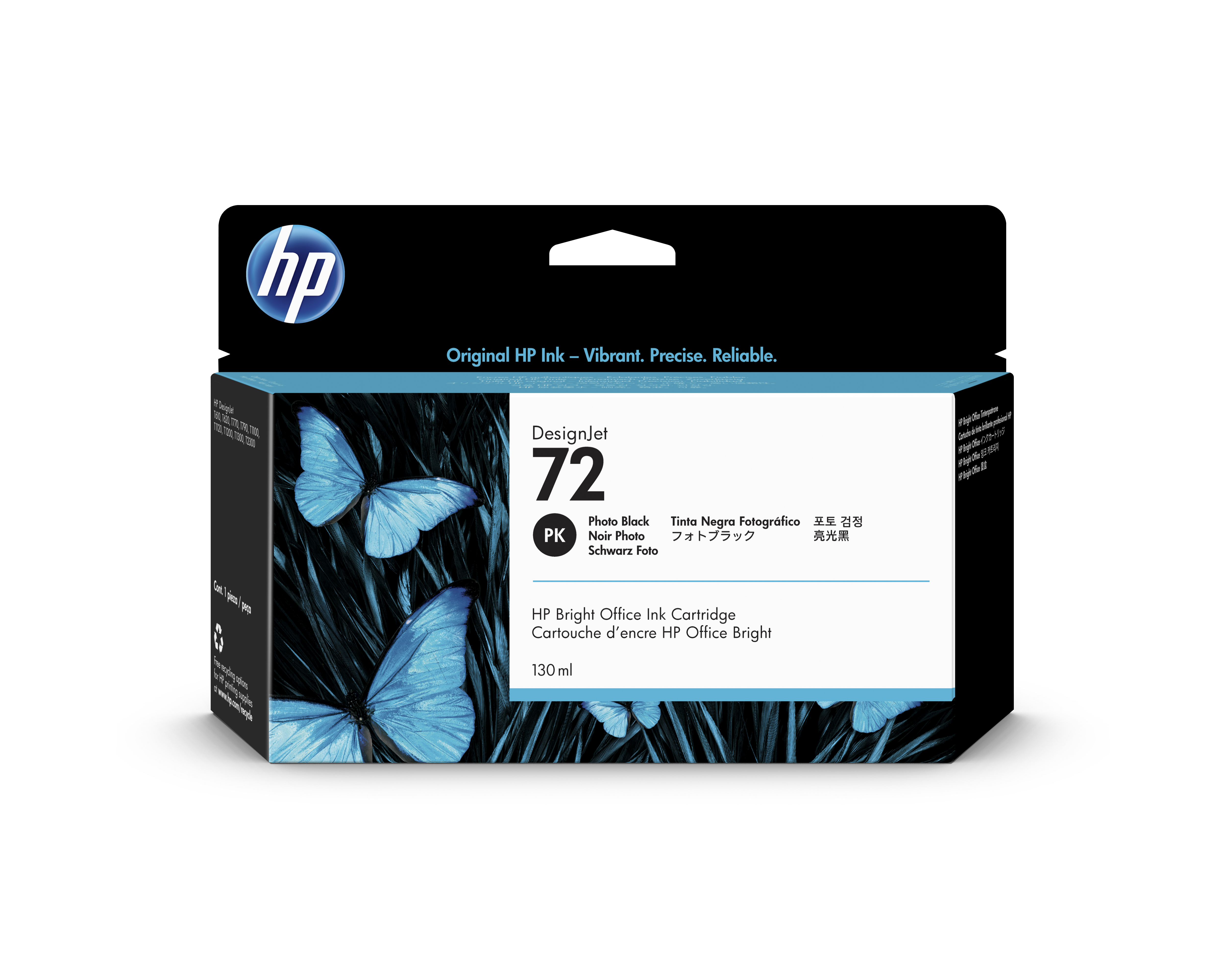 HP 72 Original Tinte foto schwarz - 130 ml