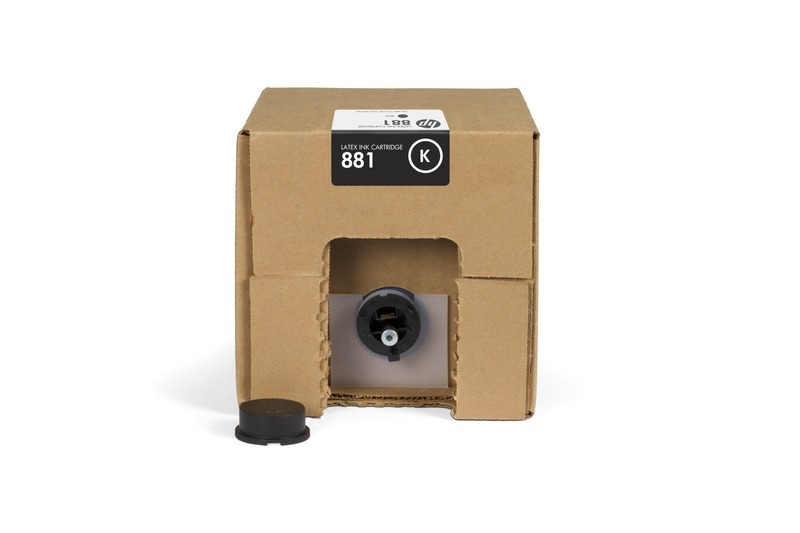HP 881 Latex Tinte schwarz - 5000 ml HP 881 Latex Tinte schwarz - 5000 ml