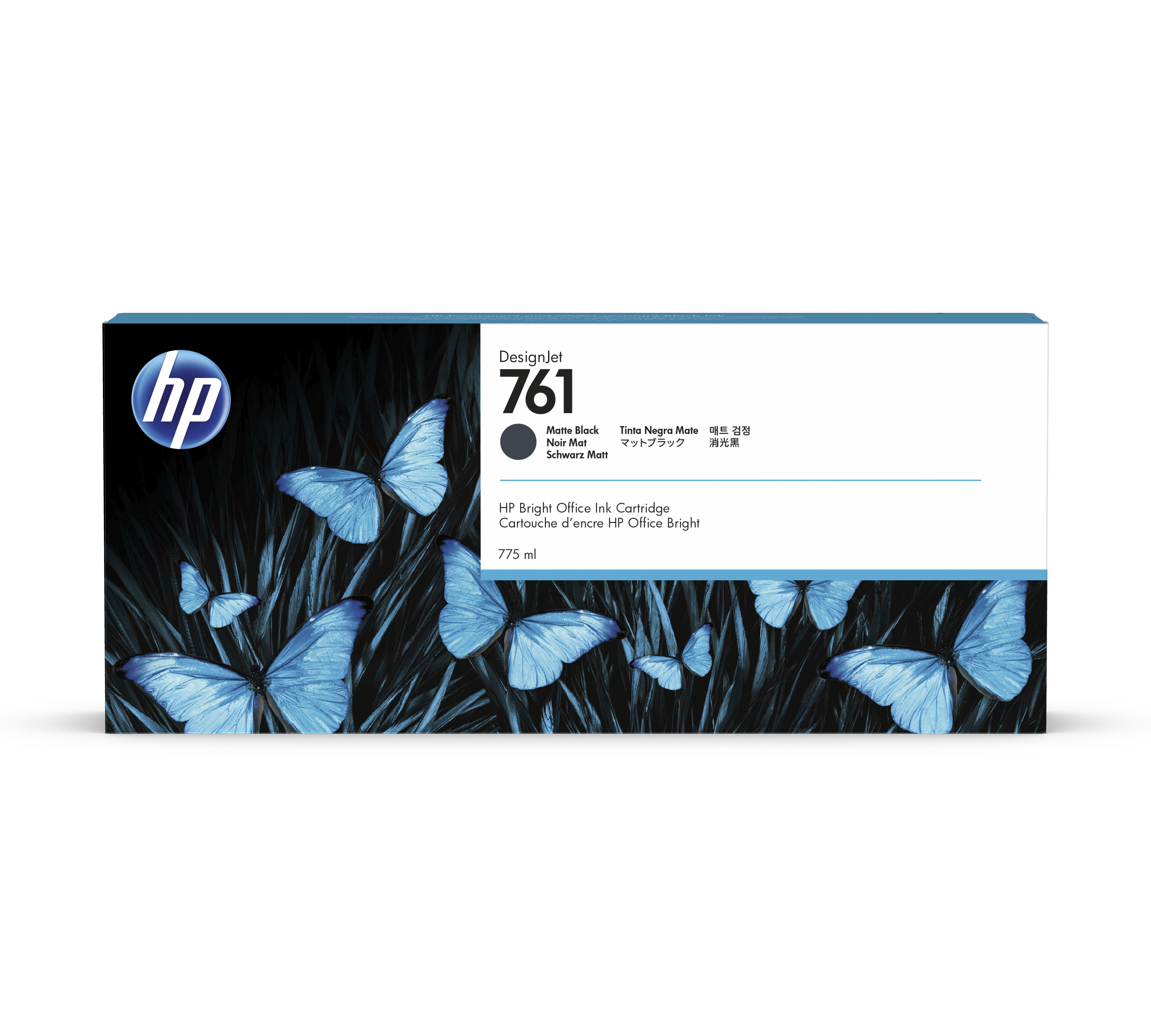 HP 761 Original Tinte matt schwarz - 775 ml