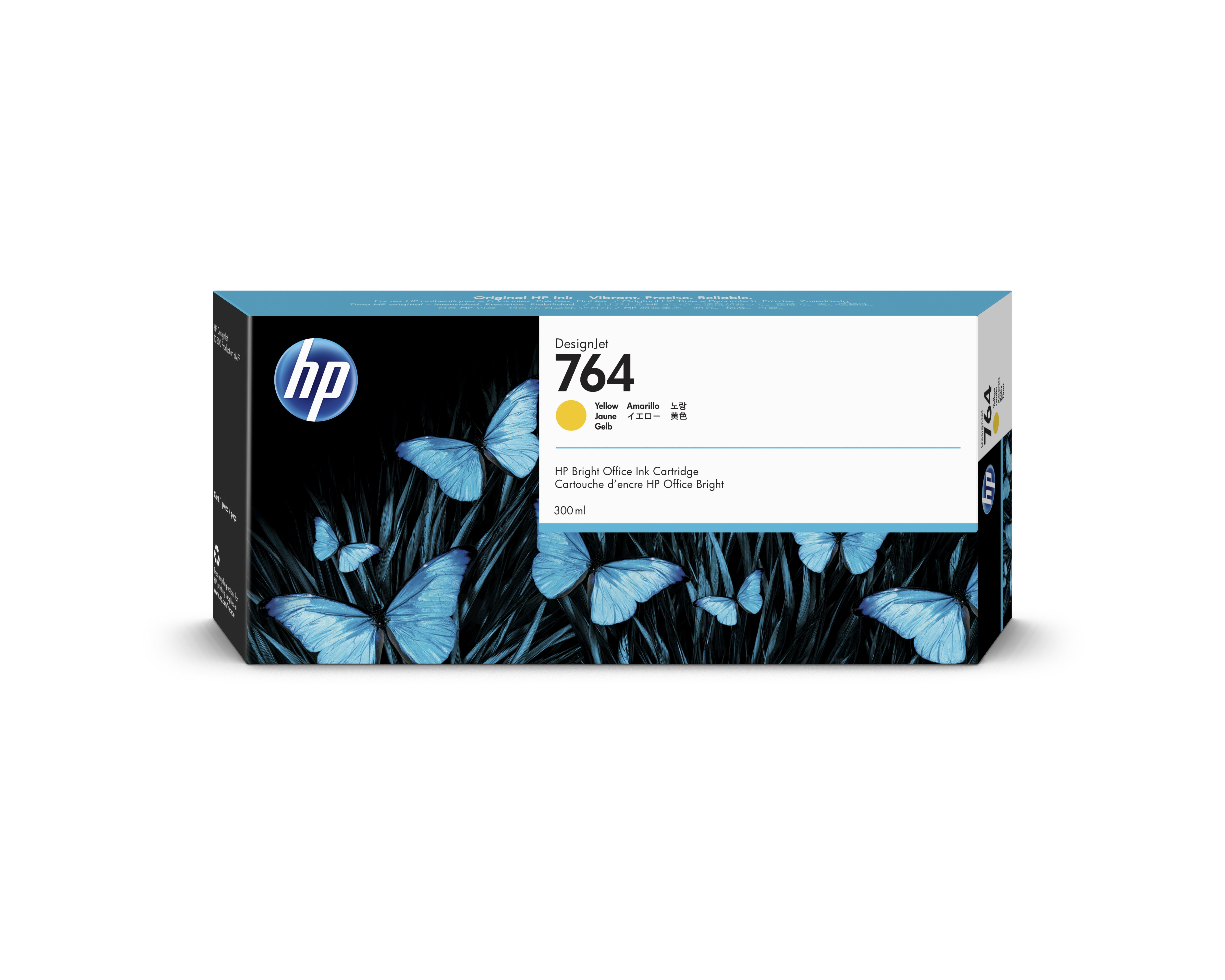 HP 764 Original Tinte gelb - 300 ml