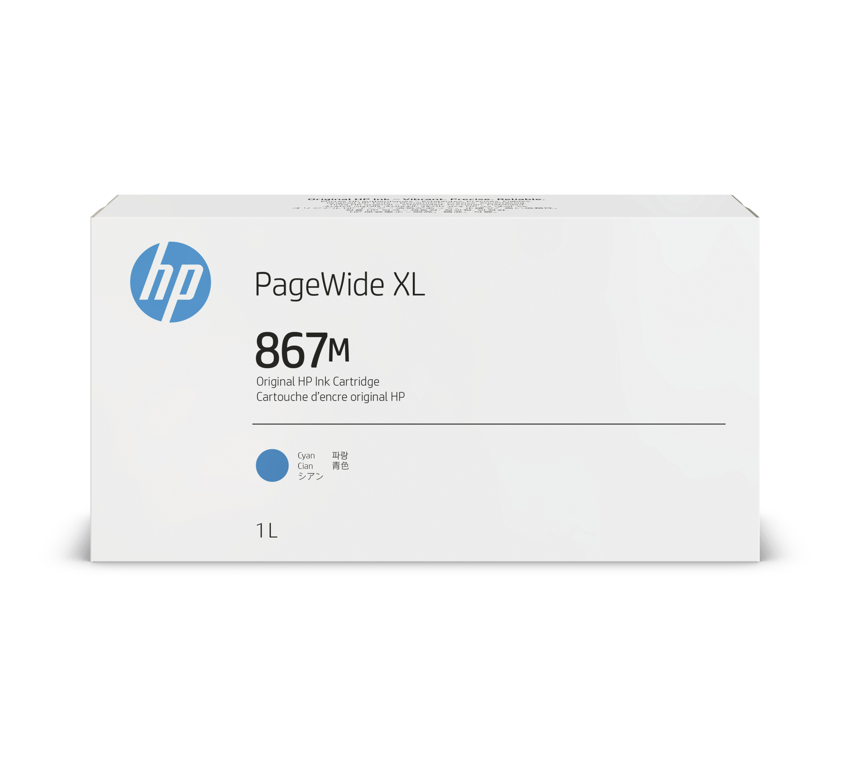 HP 878M  PageWide Tinte cyan - 1000 ml