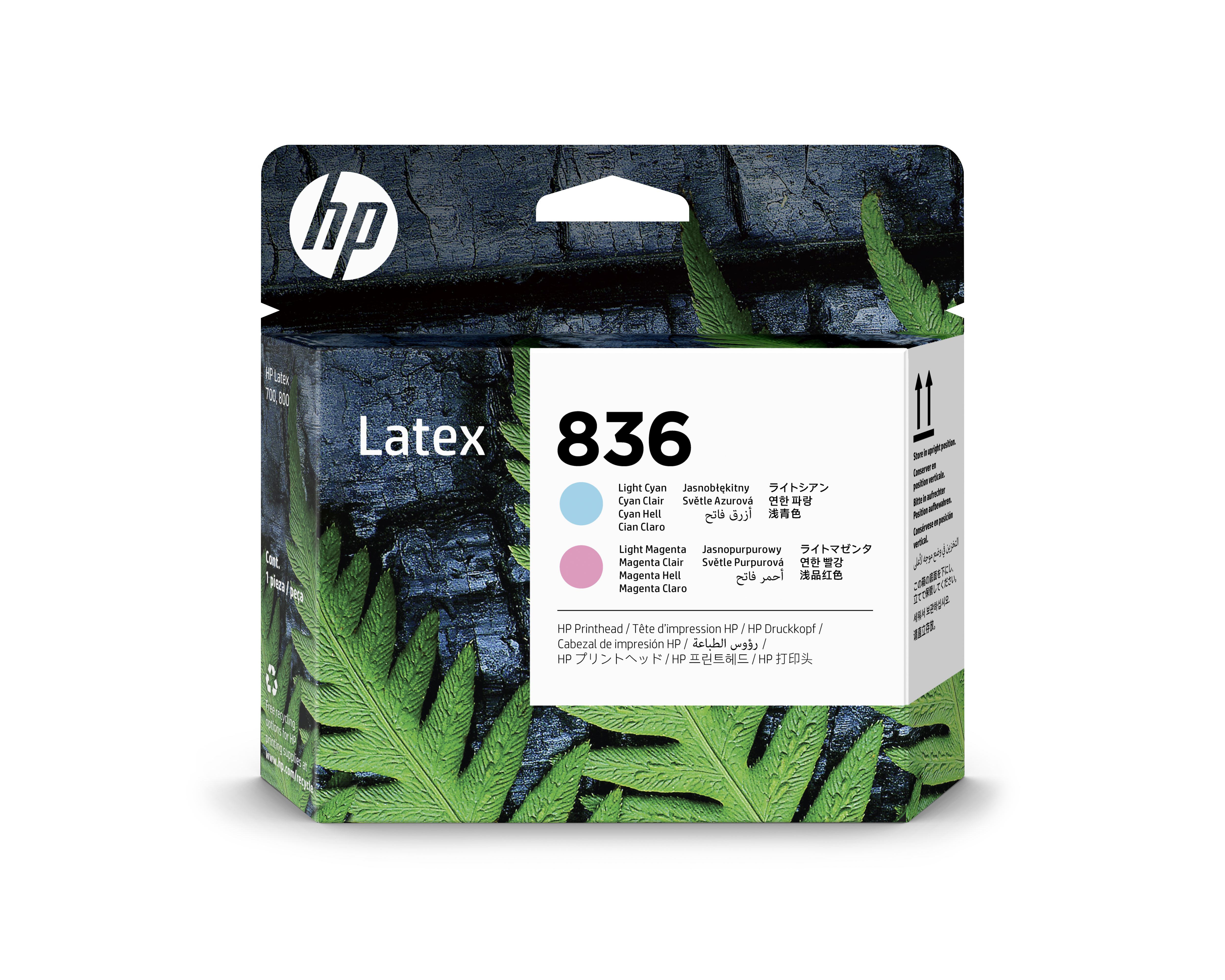 HP 836 Light Cyan/Light Magenta Latex Printhead