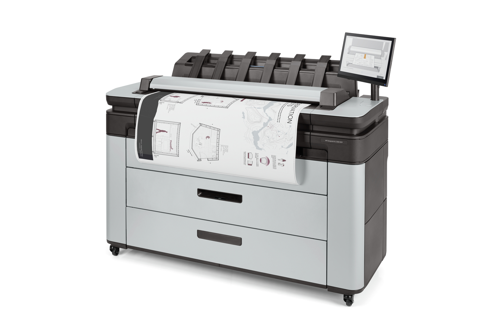 HP DesignJet XL 3600dr 36" MFP (90Tage)