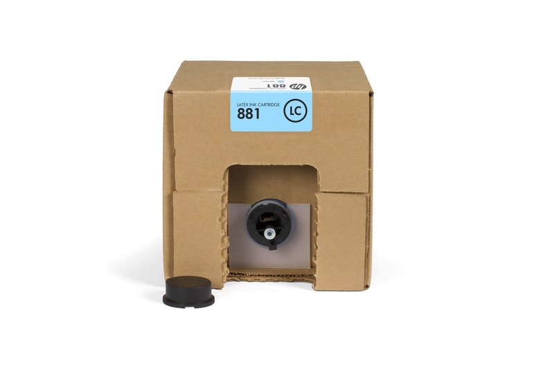 HP 881 Latex Tinte hell cyan - 5000 ml HP 881 Latex Tinte hell cyan - 5000 ml