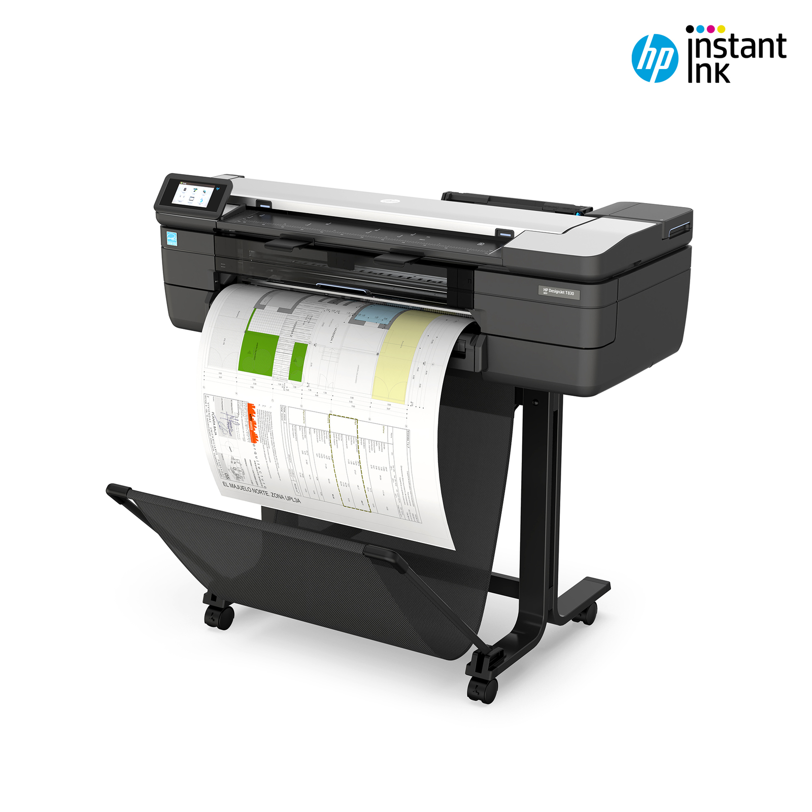 HP DesignJet T830 24-Zoll-Multifunktionsdrucker