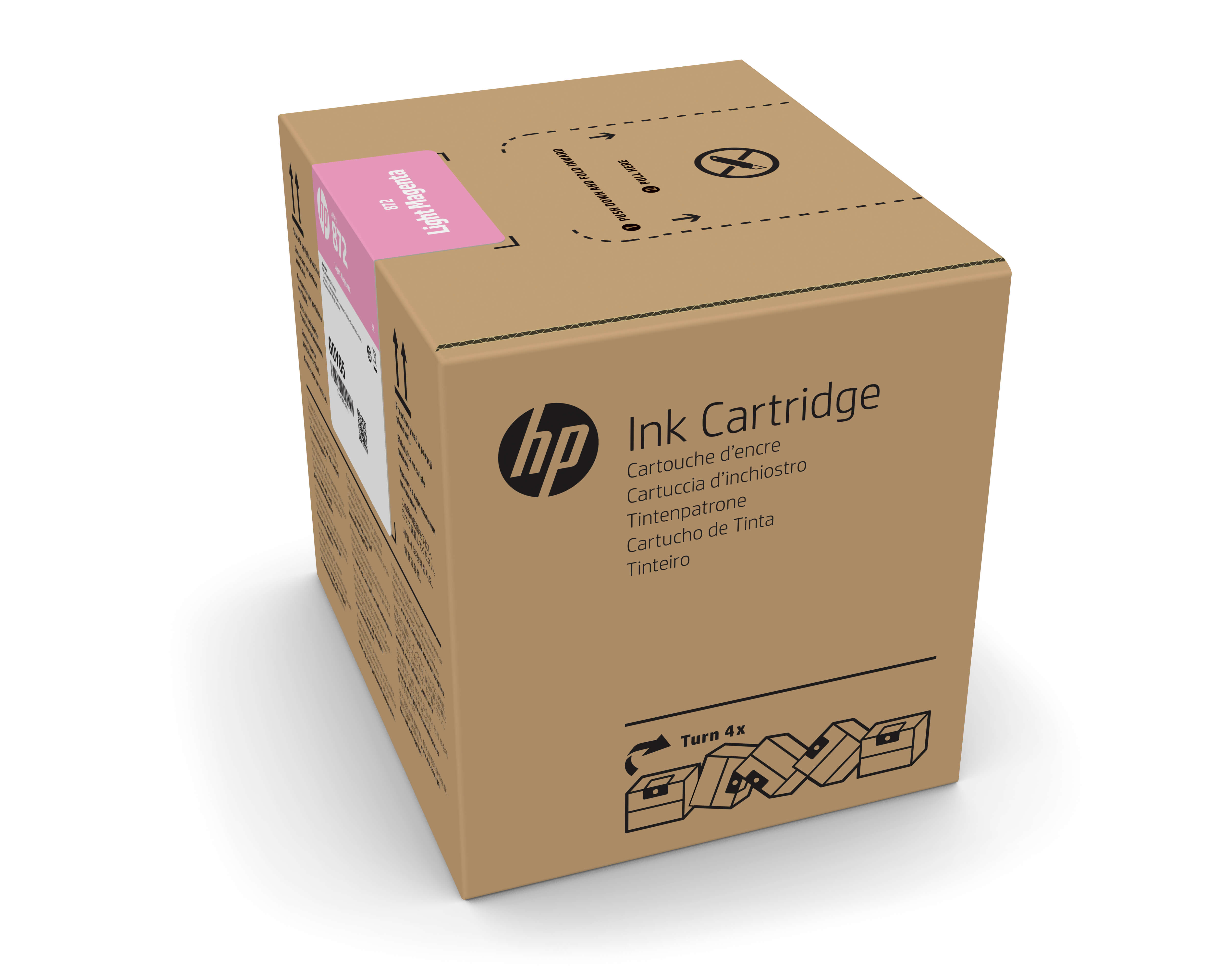 HP 872 Latex Tinte hell magenta - 3000 ml HP 872 Latex Tinte hell magenta - 3000 ml