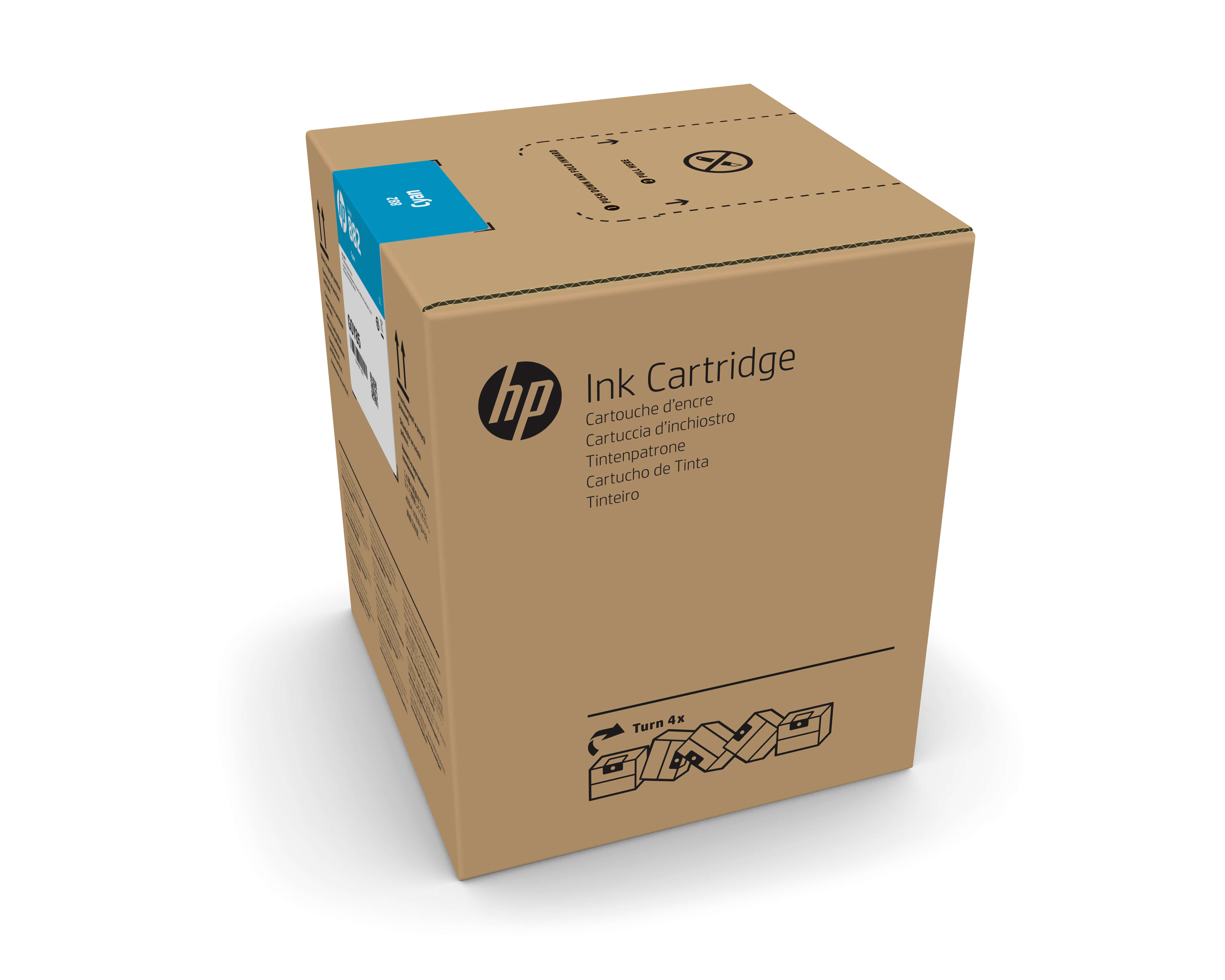 HP 882 Latex Tinte cyan - 5000 ml