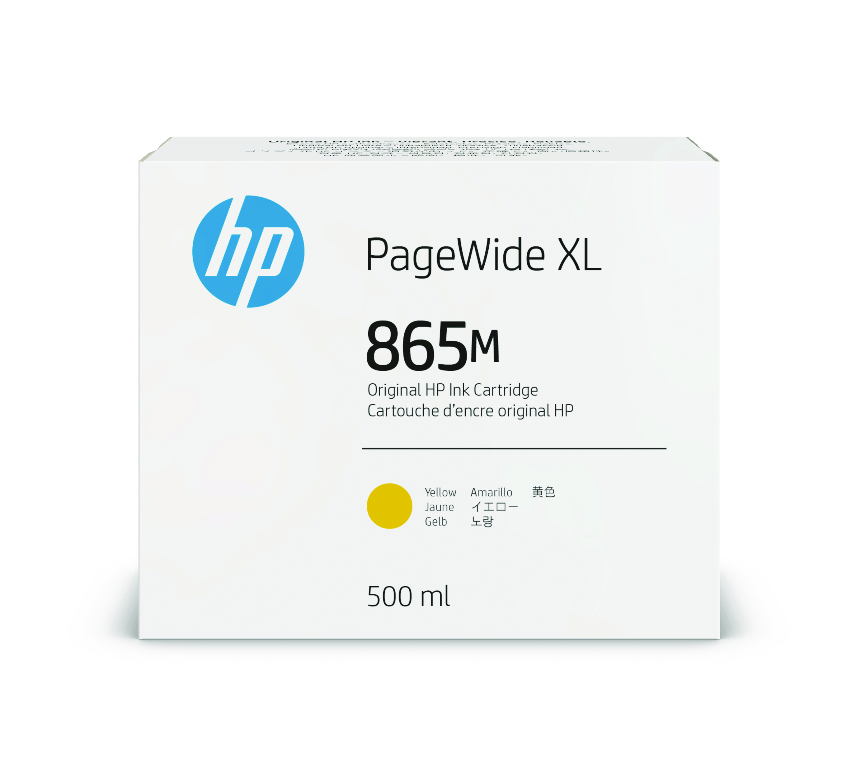 HP 865M  PageWide Tinte gelb - 500 ml