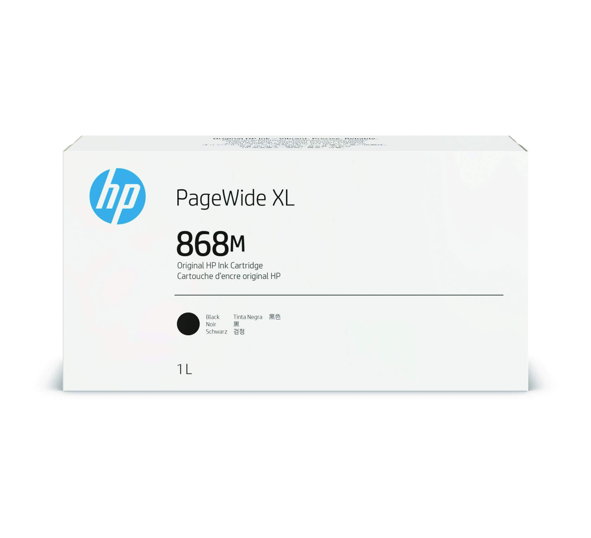 HP 868M PageWide Tinte XL Ink  schwarz - 1000 ml