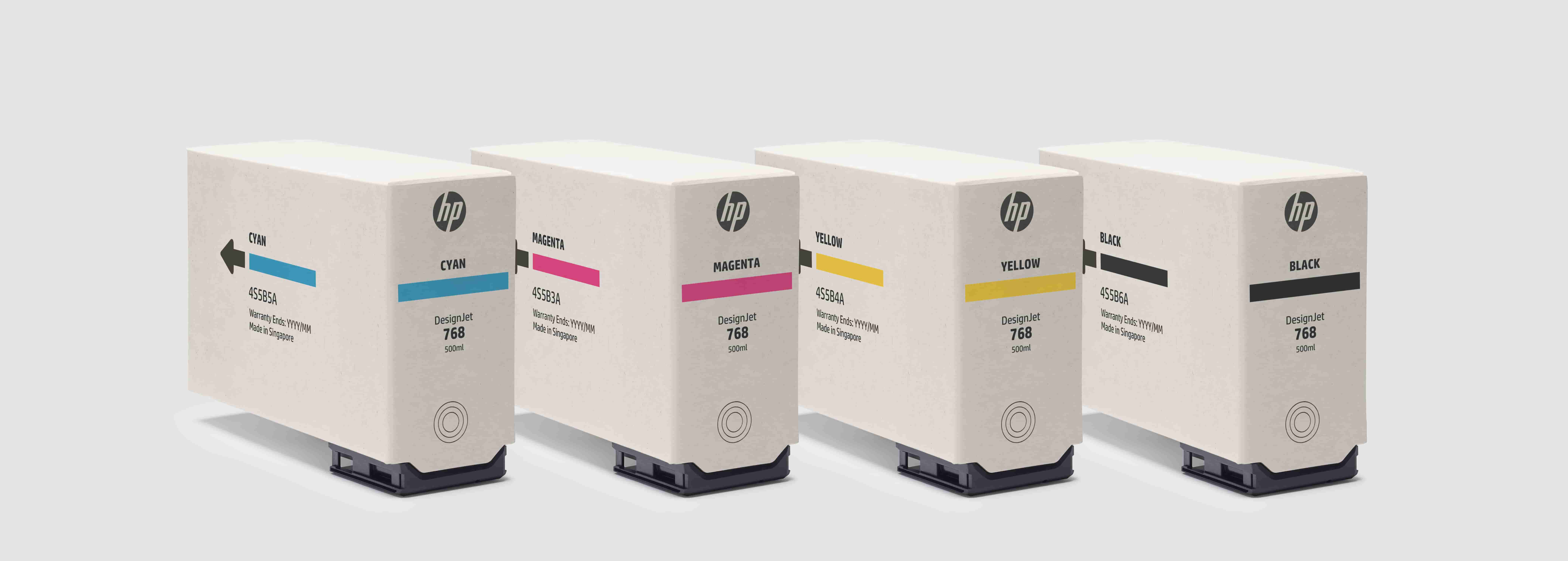 HP 768 Original Tinte Gelb - 500 ml