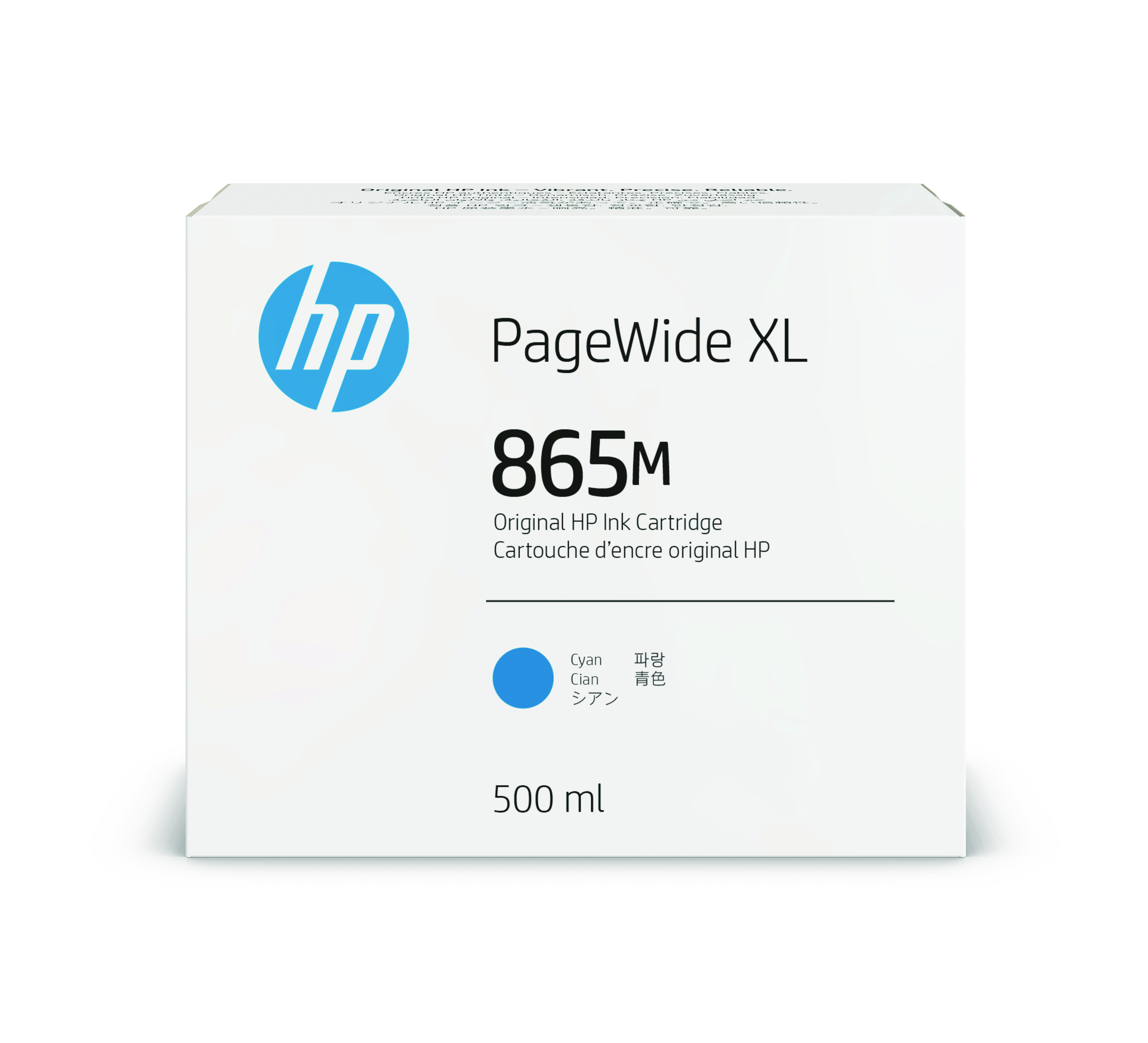 HP 865M  PageWide Tinte cyan - 500 ml