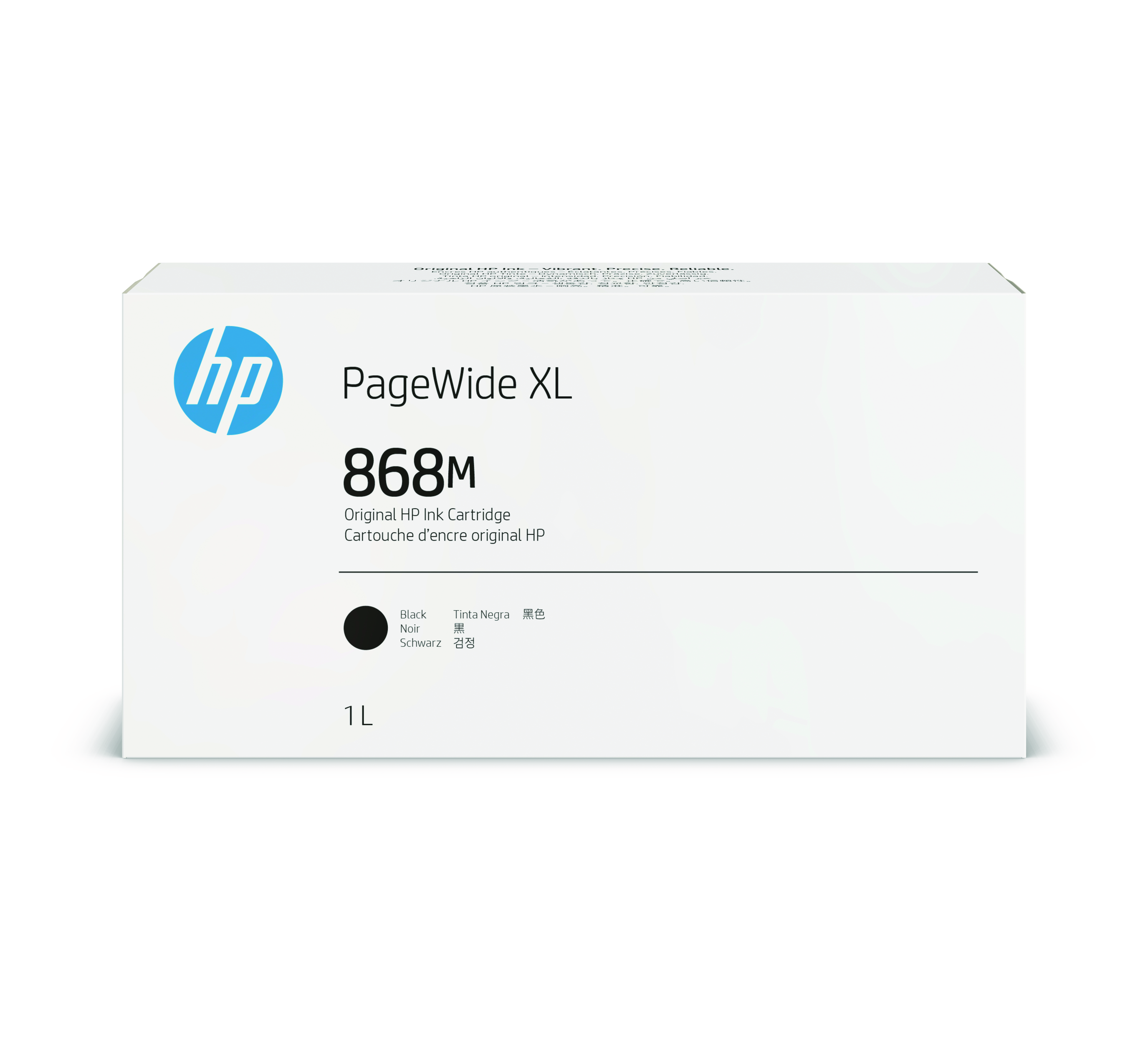 HP 868M PageWide Tinte XL Ink  schwarz - 1000 ml